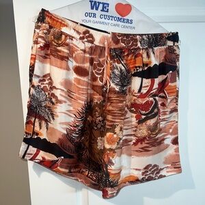 Silk Amiri Shorts Size XX Large